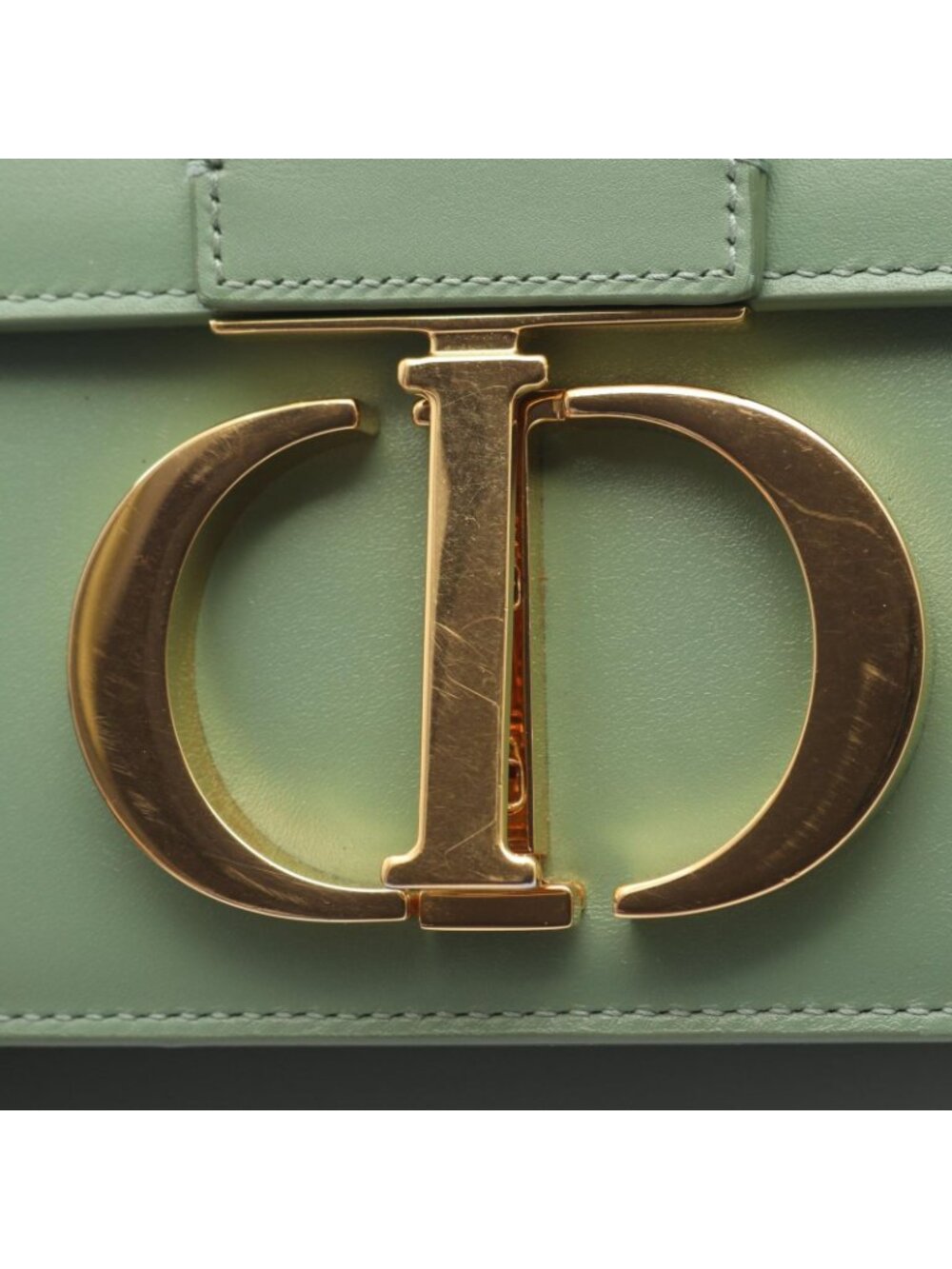 Dior Shoulder Bag 30 Montaigne Monte Nulight Green Leather 30 - Picture 6 of 12